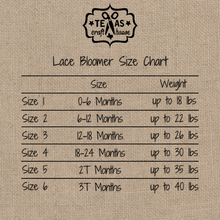Load image into Gallery viewer, Monogrammed Heirloom Lace Trim Baby Bloomers