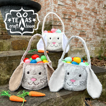 Load image into Gallery viewer, Personalized Plush Easter Bunny Basket