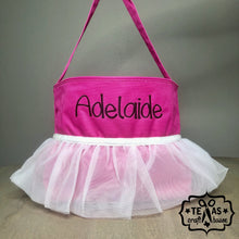 Load image into Gallery viewer, Personalized Pink Ballerina Princess Basket