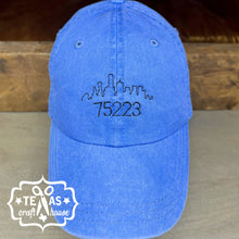 Load image into Gallery viewer, City of Dallas Zip Code Baseball Hat