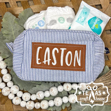 Load image into Gallery viewer, Monogrammed Diaper Bag Organizer