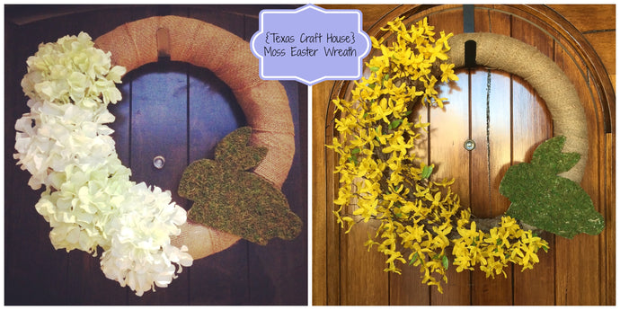 Moss Easter Wreath Tutorial
