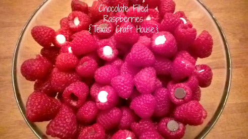 Delicious Chocolate Filled Raspberries