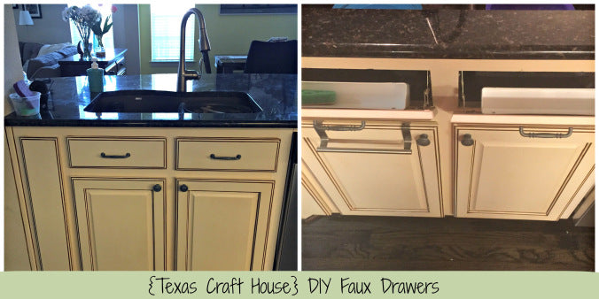 Installing Your Own Faux Drawers