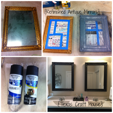 Refinished Antique Mirrors