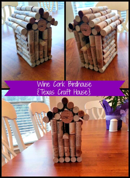 Wine Cork Birdhouse