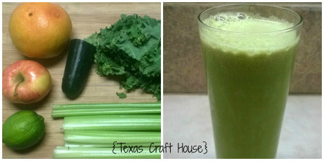 Apple Kale Celery Grapefruit Power Juice