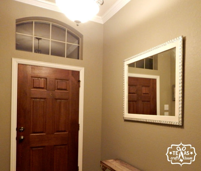 DIY Pottery Barn Mirror Knock Off
