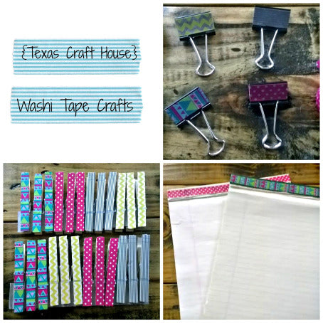 Easy Washi Tape Crafts