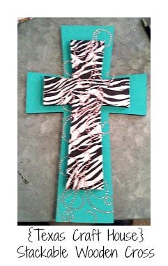 Stackable Wooden Crosses