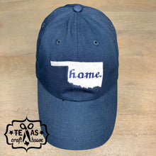 Load image into Gallery viewer, Home State Monogram Baseball Hat
