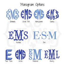 Load image into Gallery viewer, Seersucker Monogrammed Easter Bunny Basket
