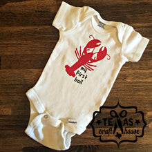 Load image into Gallery viewer, My First Crawfish Boil Bodysuit
