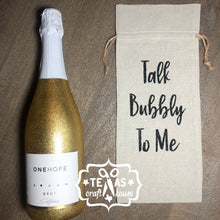 Load image into Gallery viewer, Hostess Gift Linen Wine Bags
