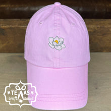 Load image into Gallery viewer, Mini Magnolia Southern Inspired Baseball Hat
