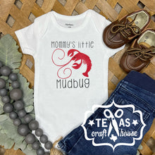 Load image into Gallery viewer, Mommy&#39;s Little Mudbug Bodysuit
